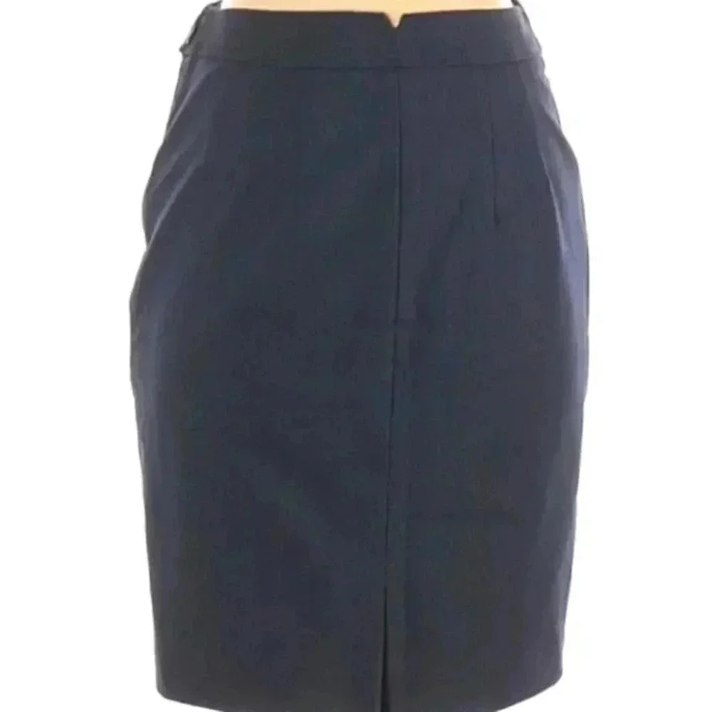Ann Taylor Loft  Casual Blue Skirt Size 0P - Picture 2 of 4